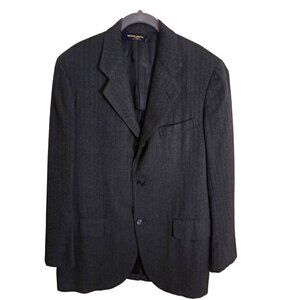 Brooks Brothers 346 Vintage Wool 3 Button Blazer Size 38 Long